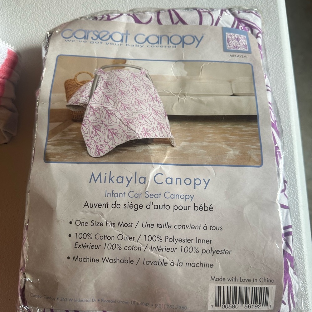 New Car Seat Canopy Cover
